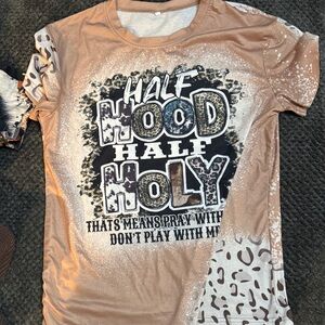 Graphic T-Shirt with Bold Text